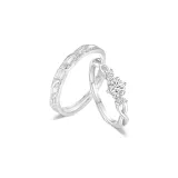 Sterling Silver Couple Rings