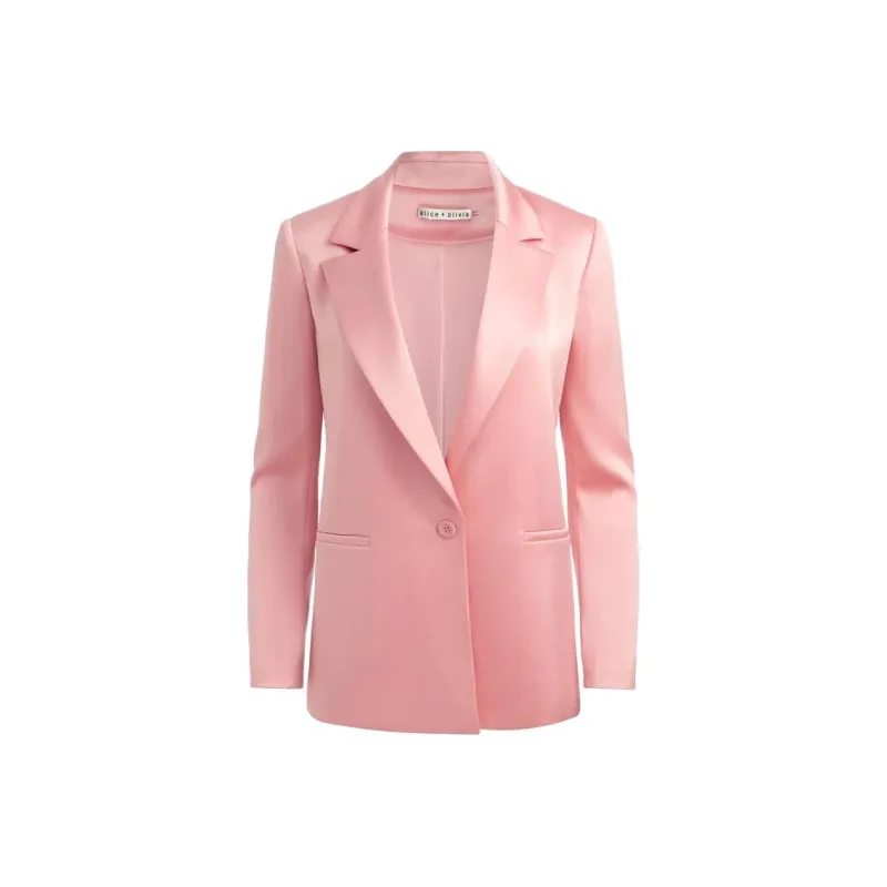 ALICE+OLIVIA Denny Boyfriend Blazer-0