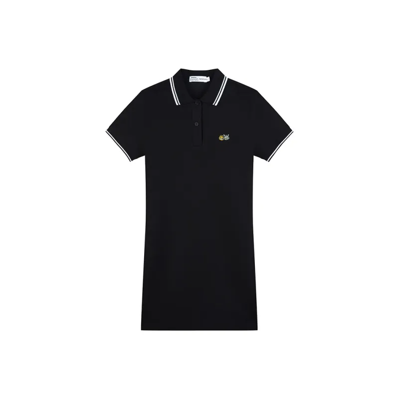 FUN X Garfield SS24 Short Sleeved Dress Women's Black-0
