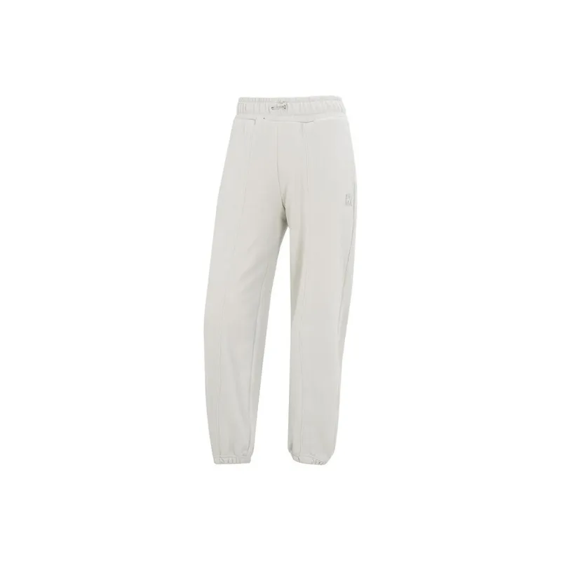 PUMA Knitted Sweatpants Women's White-0