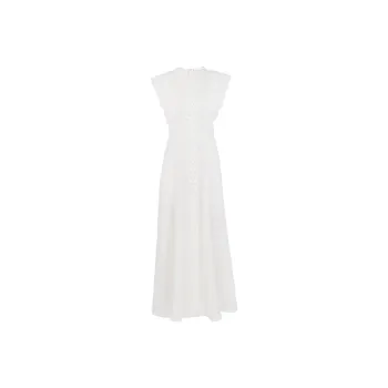 Chloé Sleeveless Dresses Women's White
