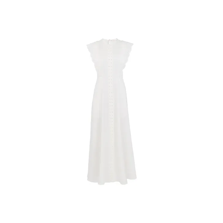Chloé Sleeveless Dresses Women's White-0
