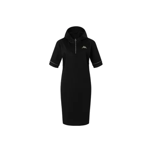 Kappa Short-Sleeved Dresses Women's Black