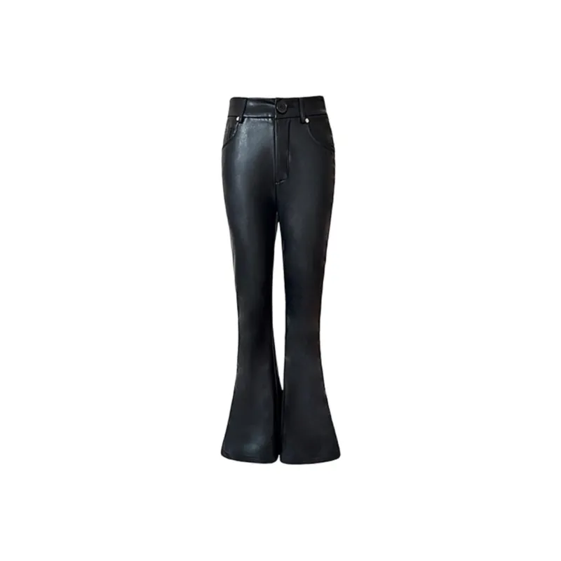 LIGEMAN Casual Pants Women's Black-0