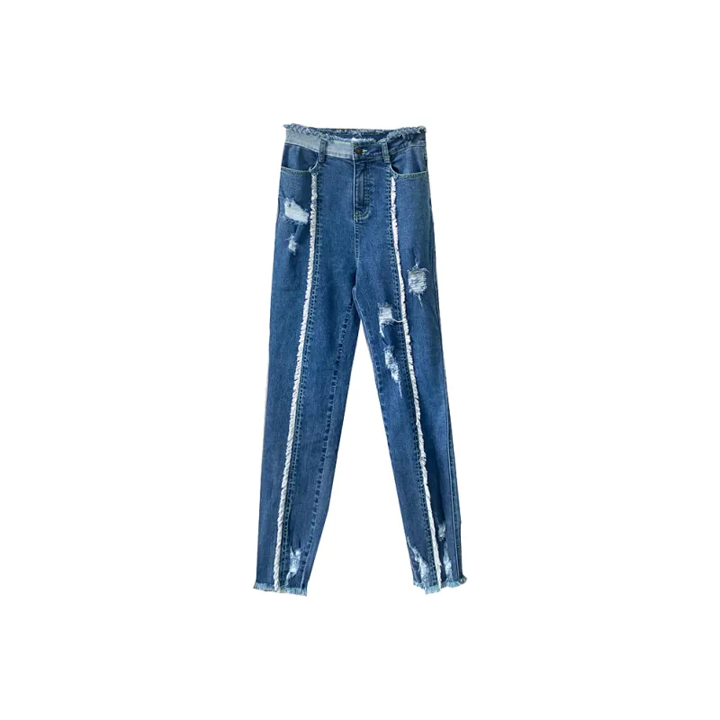 CHAU·RISING Jeans Women's Dark Blue-0