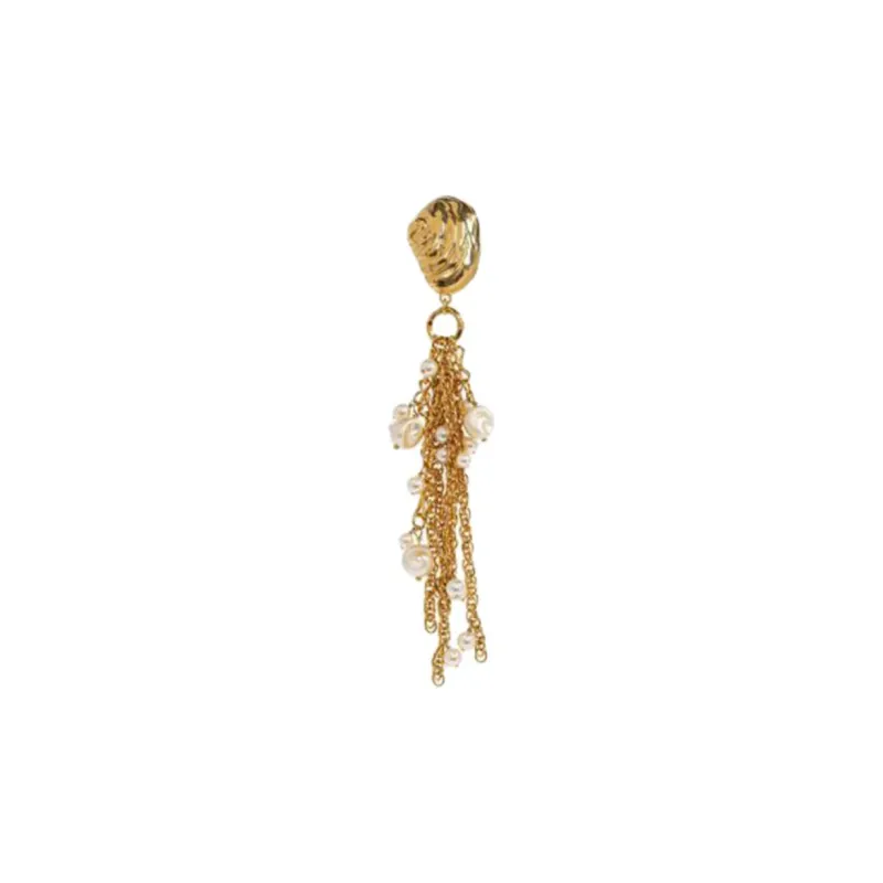 Chloé The Chloé Shells Long Clip On Earrings-2