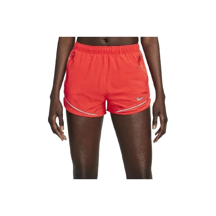 Nike Dri-Fit Casual Shorts Women's Orange Red-0
