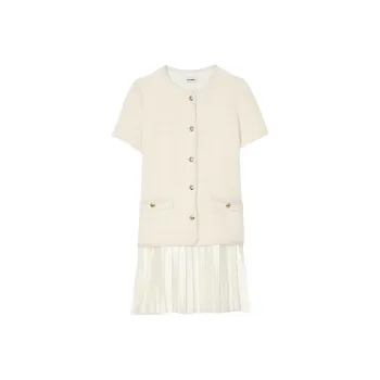 Sandro Tweed Mini Dress