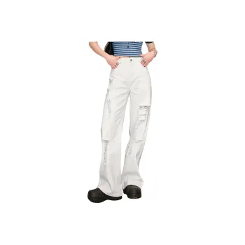 ELF SACK Jeans Women's Balloon White