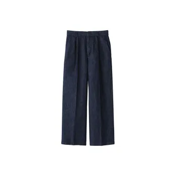 MUJI Jeans Women's Navy Blue