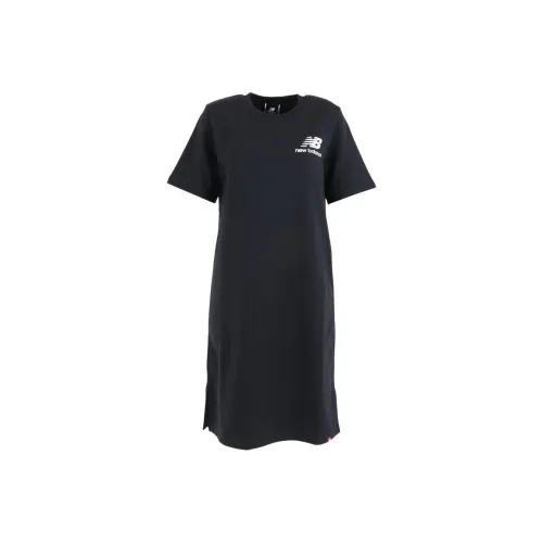 New Balance Short-Sleeved Dresses Women's Black