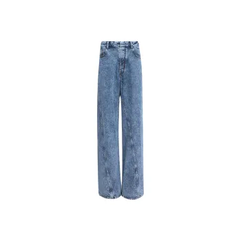 Alaia Twisted Straight Cut Jeans