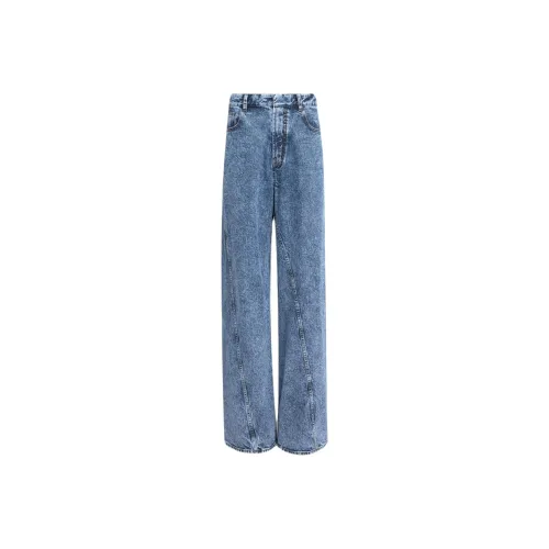 Alaia Twisted Straight Cut Jeans