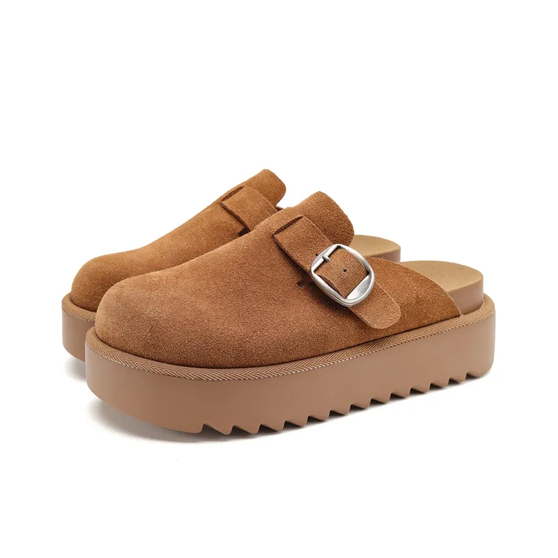 D FUSE SCANDINAVIA Quiet Abrasion Resistant Closed Toe Slippers Women's-1