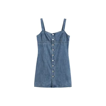 GAP Slip Dresses Women's Dark Blue