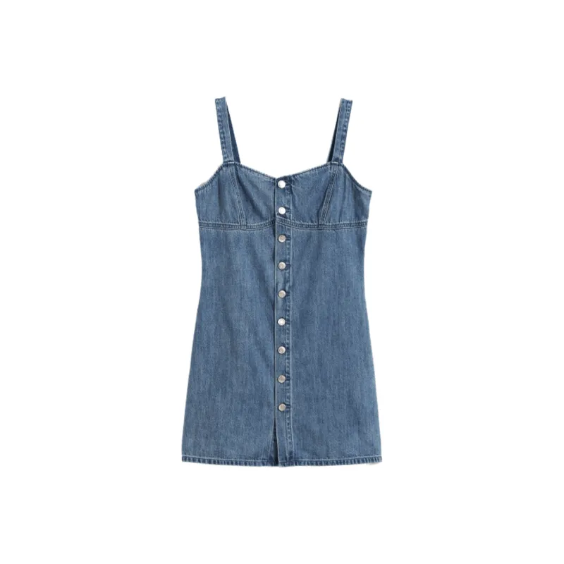 GAP Slip Dresses Women's Dark Blue-0