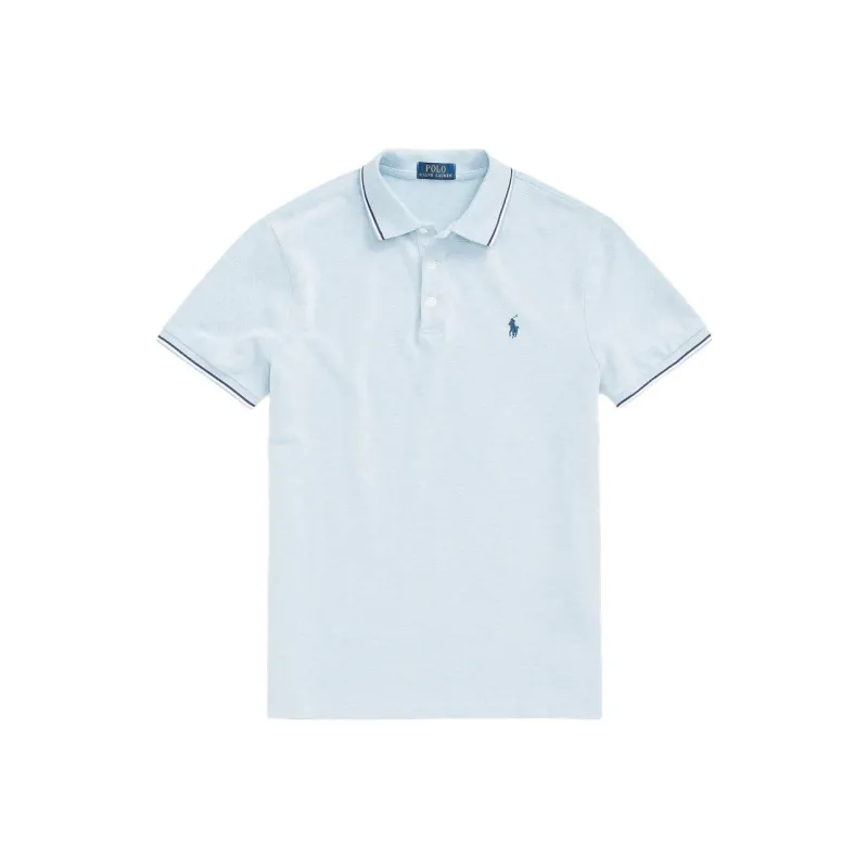 Polo Ralph Lauren SS24 Polo Shirt Men's Light Blue-0