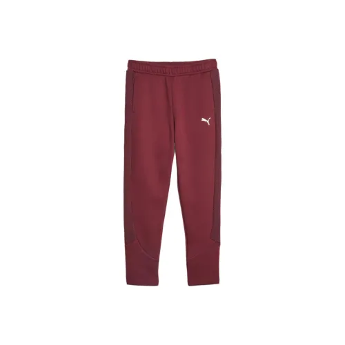 PUMA Knitted Sweatpants Women's Red