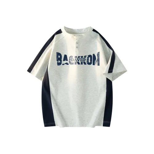 David Bakken Short Sleeved T Shirts Unisex Gray