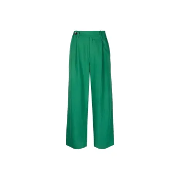 PROENZA SCHOULER Drapey Suiting Wide leg Tailored Trousers