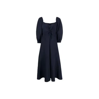 Cinq A Sept Kristina Bishop sleeves Midi Dress