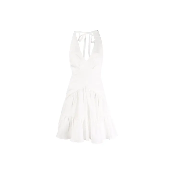 Zimmermann Sleeveless Dresses Women's White-0