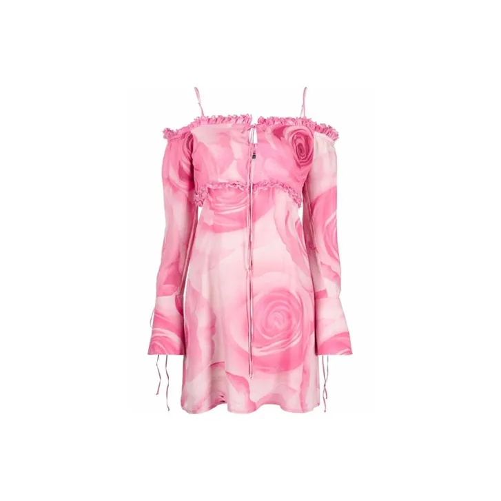 Blumarine Sleeveless Dresses Women's Pink-0