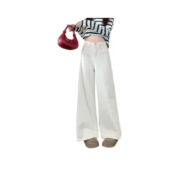 XIAOJUCHUANLI Jeans Women's Apricot