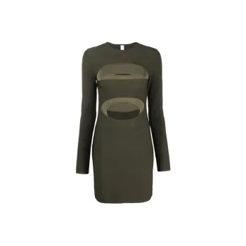 DION LEE Cut-out Layered Minidress