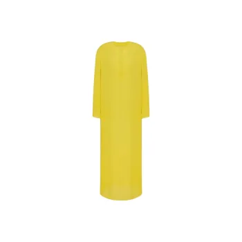 Valentino Long Sleeved Dresses Women's Yellow