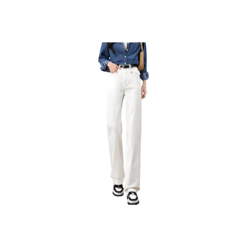 Left Street Right Lane Jeans Women's White