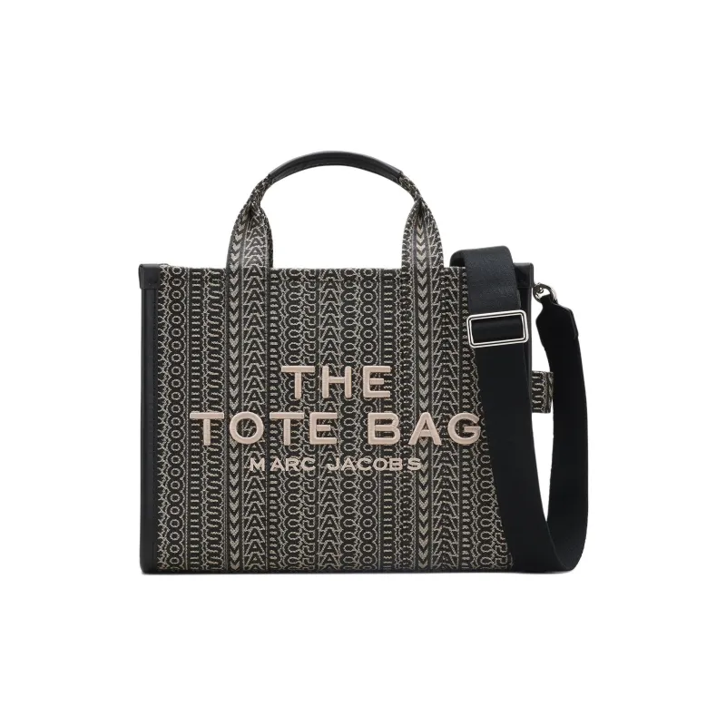 MARC JACOBS The Monogram Jacquard Medium Tote Bag-0