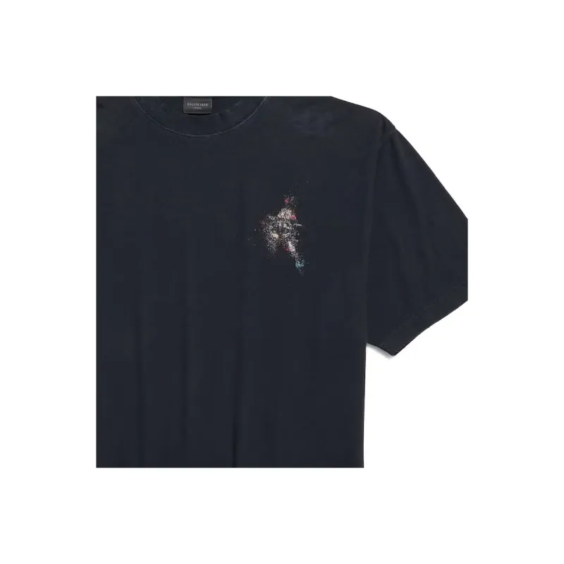 Balenciaga T Shirt Women's Black Regular Fit-2