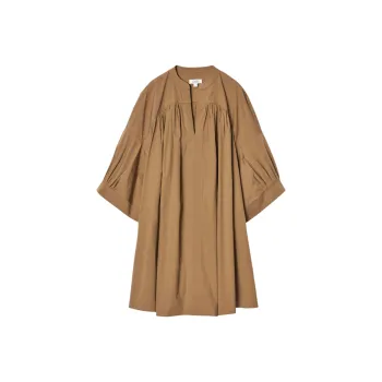 COS Short Sleeved Dresses Women's Light Brown