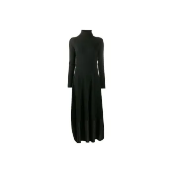 JIL SANDER Long-Sleeved Dresses Women's Black