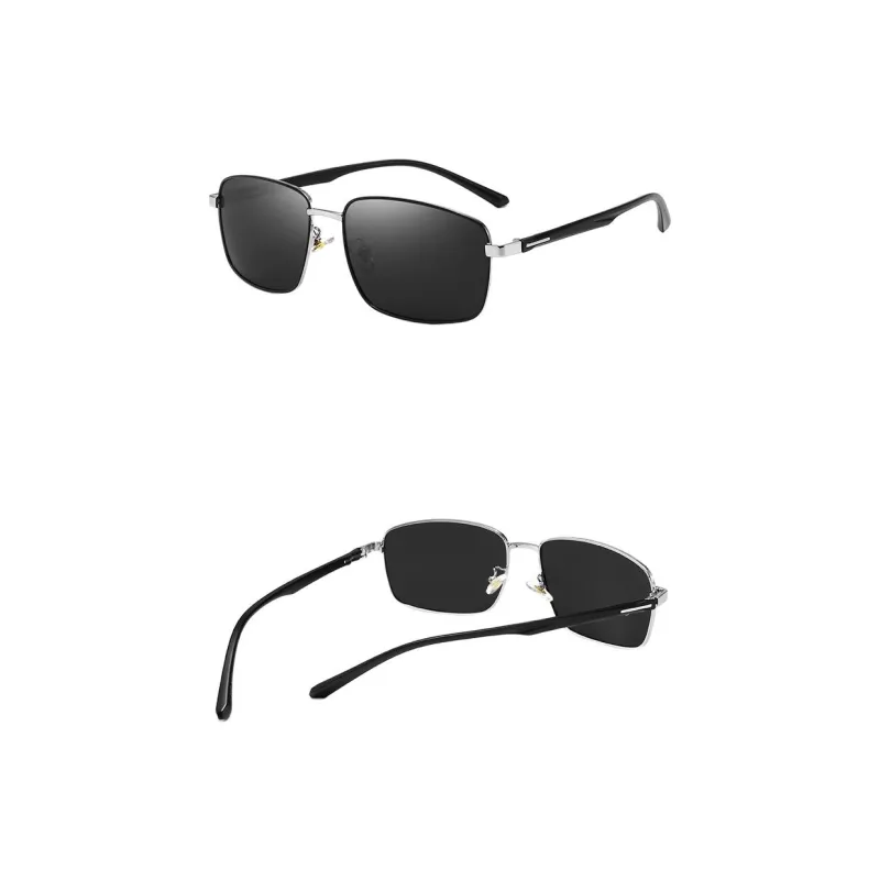 JEANSWEST Metal Irregular Shape Sunglasses Unisex-5