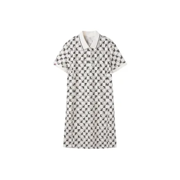 FILA Valentine's Day Collection Short Sleeved Dresses Women's All Over Print