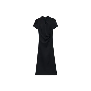 ETSE Short Sleeved Dresses Women's Black