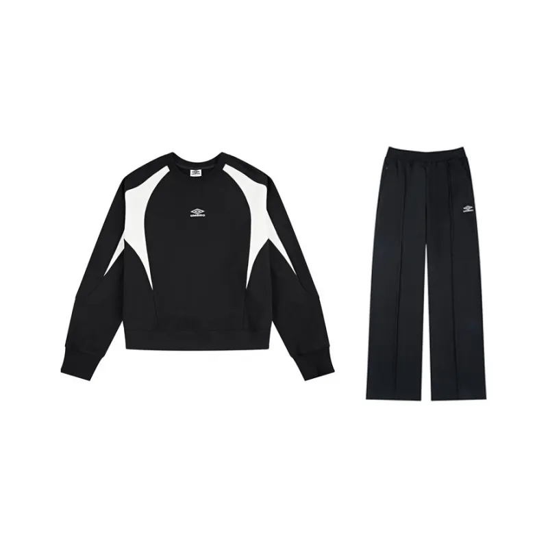 Umbro Sweatshirt Sets Women's Gaze Black-0