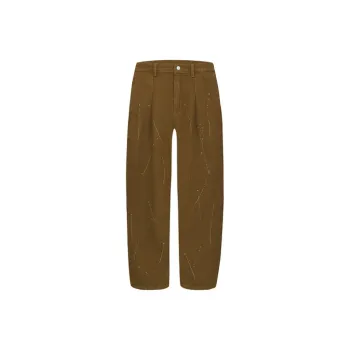 LKOD Straight Jeans Unisex Brown