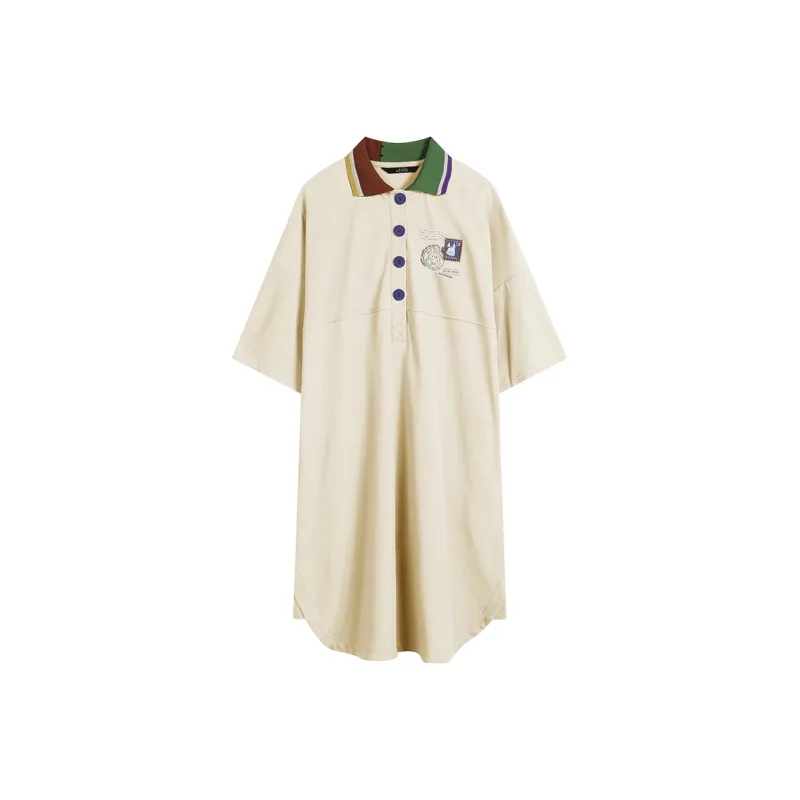 ELF SACK Short Sleeved Dresses Women's-3