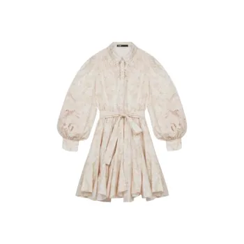 Maje Long-Sleeved Dresses Women's White