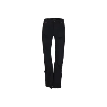 Balenciaga FW22 Jeans Regular Fit Women's Black