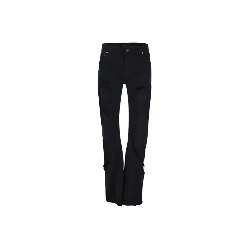 Balenciaga FW22 Jeans Regular Fit Women's Black-0
