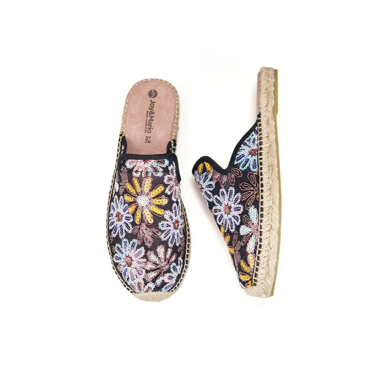 Joy&Mario Rubber Sole Slip Resistant Quick Dry Closed Toe Slippers Women's-3