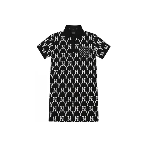 MLB Short Sleeved Dresses Women's Black