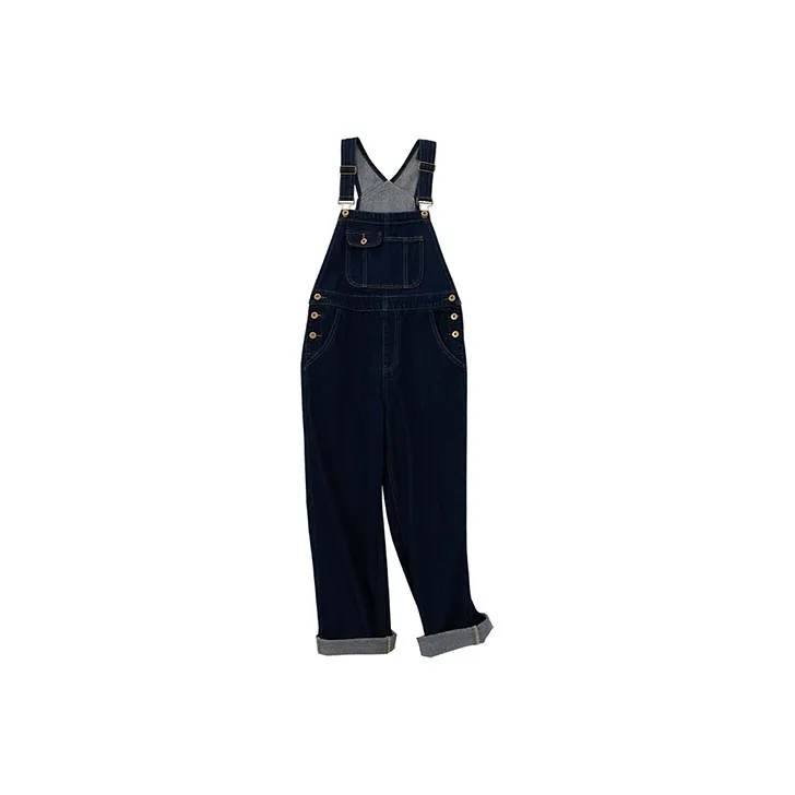 SOON FLOWER Overalls Women's Dark Blue-0