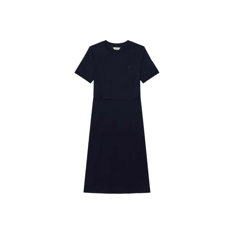 HAZZYS Short Sleeved Dresses Women's Dark Navy Blue-0