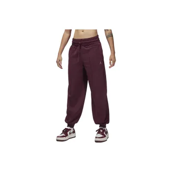 Jordan Sport Knitted Sports Pants Women's Night Red