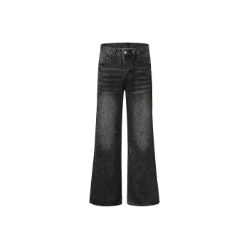 YUZHAOLIN Couple Loose Fit Bootcut Pants Unisex